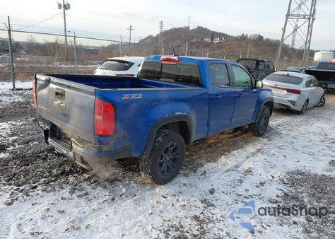 2019 Chevrolet Colorado Z71 z USA, uszkodzony, nr VIN 1GCGTDEN9K1155662